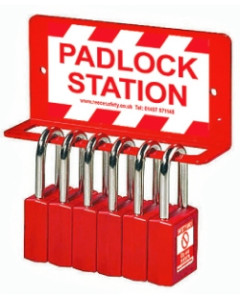 Small Padlock Station - 10 locks