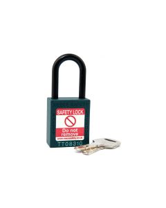 NC38 Nylon Shackle Safety padlock-TEAL