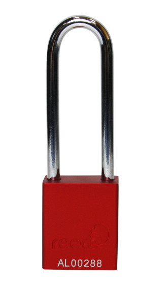 Aluminium Bodied Safety Padlock inc 75mm Clearance Shackle