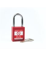 Nylon body Safety Padlock - 38mm clearance Steel Shackle