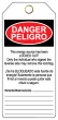 DO NOT OPERATE - BILINGUAL Contractor Tags (25/pk)