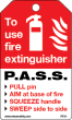 Fire Extinguisher Inspection Record Tag (25/pk)