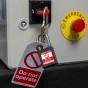  BLACK Steel Shackle safety padlock keyed differently