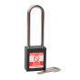  BLACK Steel Shackle safety padlock keyed alike 
