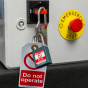  TEAL Steel Shackle safety padlock keyed alike to KA30004