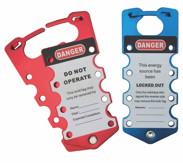 Aluminum Combined Hasp and Tag