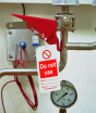 Ball Valve lockout (fits valve levers 1/4" - 1" wide)