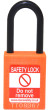 NC38 Nylon Shackle Safety padlock