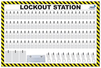 100 Lock Lockout Station Only