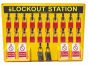 20 Padlock Lockout Station