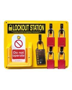  4  Padlock Lockout Station